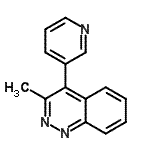 CAS 登录号：817209-05-5， 3-甲基-4-(3-吡啶基)噌啉