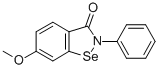 CAS#: 81744-07-2, 6-Methoxy-2-Phenyl-1,2-Benzoselenazol-3-One