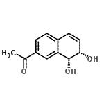 CAS 登录号：817555-11-6， 1-[(7S,8R)-7,8-二羟基-7,8-二氢-2-萘基]乙酮