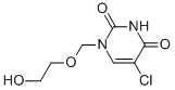 CAS#: 81777-50-6, 5-Chloro-1-(2-Hydroxy-Ethoxymethyl)-1H-Pyrimidine-2,4-Dione