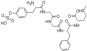 CAS#: 81788-49-0, Tyr-O-sulfate-met-enkephalin