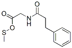 CAS 登录号:81811-83-8, N-(3-苯基丙酰)甘氨酸甲硫基酯