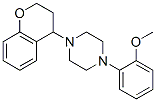 CAS 登录号:81816-68-4, 1-3,4-二氢苯并吡喃-4-基-4-(2-甲氧基苯基)哌嗪