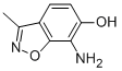 CAS#: 81851-47-0, 7-Amino-3-Methyl-1,2-Benzisoxazol-6-Ol