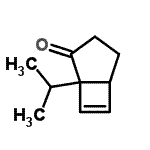 CAS 登录号：81912-40-5， 1-异丙基双环[3.2.0]庚-6-烯-2-酮
