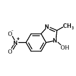 CAS 登录号：81924-88-1， 2-甲基-5-硝基-1H-苯并咪唑-1-醇