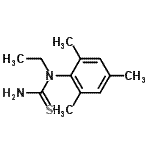 CAS 登录号：819818-85-4， 1-乙基-1-均三甲苯基硫脲