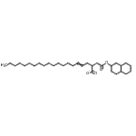 CAS 登录号：81984-09-0， 2-[2-(十氢-2-萘基氧基)-2-氧代乙基]-4-二十碳烯酸酯