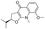 CAS#: 82-40-6, [2R,(-)]-3,9-Dihydro-8-Methoxy-9-Methyl-2-Isopropylfuro[2,3-b]Quinoline-4(2H)-One