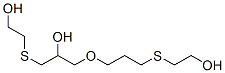 CAS 登录号：82010-86-4， 1-[(2-羟基乙基)硫代]-3-[3-[(2-羟基乙基)硫代]丙氧基]丙-2-醇