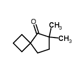 CAS 登录号：820222-48-8， 6,6-二甲基螺[3.4]辛烷-5-酮