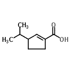 CAS 登录号：820236-44-0， 3-异丙基-1-环戊烯-1-羧酸
