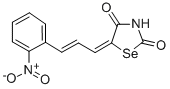 CAS#: 82085-50-5, 5-(3-(2-Nitrophenyl)-2-Propenylidene)Selenazolidine-2,4-Dione
