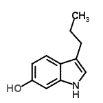 CAS 登录号：820960-40-5， 3-丙基-1H-吲哚-6-醇