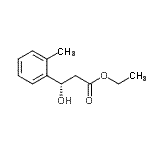 CAS#: 820976-83-8, Ethyl (3S)-3-hydroxy-3-(2-methylphenyl)propanoate