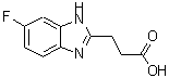 CAS # 82138-57-6, 3-(6-氟-1H-苯并咪唑-2-基)丙酸