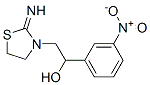 CAS 登录号:82191-15-9, 2-亚胺-alpha-(3-硝基苯基)噻唑烷-3-乙醇