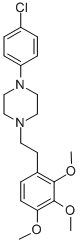CAS#: 82205-91-2, 1-(4-Chlorophenyl)-4-(2-(3,4,5-Trimethoxyphenyl)Ethyl)-Piperazine