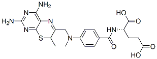 CAS#: 82214-96-8, (2S)-2-[[4-[(3,5-Diamino-9-Methyl-10-Thia-2,4,7-Triazabicyclo[4.4.0]Deca-1,3,5,7-Tetraen-8-Yl)Methyl-Methyl-Amino]Benzoyl]Amino]Pentanedioic Acid