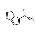 CAS 登录号：82215-49-4， 1-(3H-吡咯里嗪-5-基)乙酮