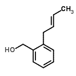 CAS 登录号：82316-08-3， {2-[(2E)-2-丁烯-1-基]苯基}甲醇