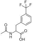 CAS 登录号：82337-57-3， N-乙酰基-DL-(3-三氟甲基)苯丙氨酸