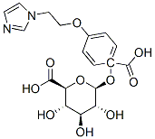 CAS 登录号：82345-75-3， beta-D-吡喃葡萄糖醛酸与 1-(4-(2-(1H-咪唑-1-基)乙氧基)苯甲酸酯)