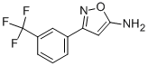 CAS 登录号：82360-94-9， 3-(3-三氟甲基-苯基)-异恶唑-5-基胺