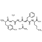 CAS#: 82362-17-2, L-Tyrosylglycylglycyl-L-phenylalanyl-L-methionine acetate hydrate (1:1:1)