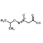 CAS 登录号：82385-70-4， [(Z)-异丙氧基-氧偶氮基]乙酸