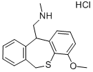 CAS#: 82394-10-3, 4-Methoxy-11-(Methylaminomethyl)-6,11-Dihydrodibenzo(b,e)Thiepin Hydrochloride
