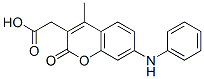 CAS#: 82412-16-6, 7-Anilino-4-Methylcoumarin-3-Acetic Acid