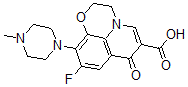 CAS 登录号：82419-46-3， 去甲基氧氟沙星