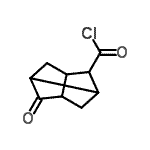 CAS 登录号：82431-43-4， 6-氧代三环[3.3.0.0<sup>3,7</sup>]辛烷-2-甲酰氯
