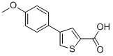 CAS 登录号：82437-74-9， 4-(4-甲氧基苯基)噻吩-2-羧酸