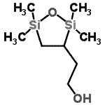 CAS 登录号：824393-85-3， 2-(2,2,5,5-四甲基-1,2,5-氧杂二硅杂环戊烷-3-基)乙醇