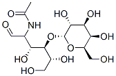 CAS 登录号：82441-98-3， N-[(2R,3R,4R,5R)-3,5,6-三羟基-1-氧代-4-[(2R,3R,4S,5R,6R)-3,4,5-三羟基-6-(羟基甲基)四氢吡喃-2-基]氧基-己烷-2-基]乙酰胺