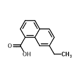CAS 登录号：824430-41-3， 7-乙基-1-萘甲酸