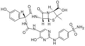 CAS 登录号：82509-56-6， 匹洛西林