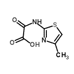 CAS 登录号：82514-68-9， 2-[(4-甲基噻唑-2-基)氨基]-2-氧代-乙酸