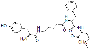 CAS#: 82518-82-9, Tyrosyl-5-aminovalerylphenylalanylmethionine