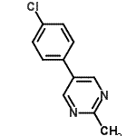 CAS 登录号：82525-22-2， 5-(4-氯苯基)-2-甲基-嘧啶