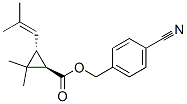 CAS 登录号:82535-32-8, (1R,3R)-2,2-二甲基-3-(2-甲基-1-丙烯基)环丙烷羧酸( 4-氰基苯基)甲基酯