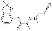 CAS#: 82560-71-2, (2,2-Dimethyl-3H-Benzofuran-7-Yl) N-(2-Cyanoethyl-Methyl-Amino)Sulfanyl-N-Methyl-Carbamate