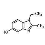CAS#: 82612-27-9, 1-Ethyl-2-methyl-1H-benzimidazol-5-ol