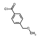 CAS 登录号：82628-75-9， 4-(甲氧基甲基)苯甲酰氯