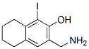 CAS#: 82632-79-9, 1-Iodo-3-Aminomethyl-5,6,7,8-Tetrahydro-2-Naphthol