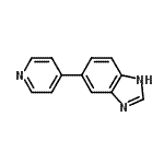 CAS 登录号：82718-15-8， 5-(4-吡啶基)-1H-苯并咪唑