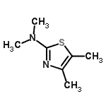 CAS 登录号：82721-89-9， N,N,4,5-四甲基噻唑-2-胺