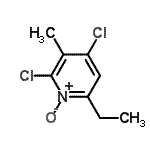 CAS 登录号：827314-52-3， 2,4-二氯-6-乙基-3-甲基吡啶1-氧化物
